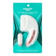 Equate Ergonomic Automatic Foot File with Bonus Roller Head Included