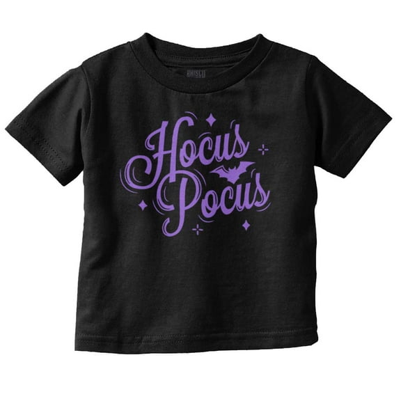 Spooky Halloween Magic Hocus Pocus Toddler Boy Girl T Shirt Infant Toddler Brisco Brands 6M