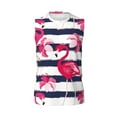thumbnail image 6 of Picia Pink Flamingos mens Cotton Tank Undershirts , Moisture-wicking Ribbed Tanks, Lightweight Cotton Tank Undershirts-X-Large, 6 of 8