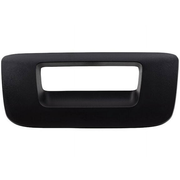 Rear Tailgate Handle Bezel - Compatible with 2007 - 2014 Chevy Silverado 2500 HD 2008 2009 2010 2011 2012 2013