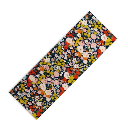 Society6 alison janssen bright tiny blue (6mm) 24" x 70" Yoga Mat