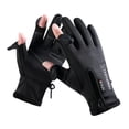 thumbnail image 1 of Un Par De Guantes De Felpa Gruesos A Prueba De Viento Y Cálidos Con Abrigo Antideslizante, Guantes De Felpa, Guantes De Mano Impermeables Para Invierno Yuarrent OD010543-01, 1 of 7