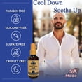 thumbnail image 2 of OKAY for Men After Shave Balm with Menthol – Cooling Soothing Post-Shave Treatment for Irritation, Hydrating Formula, 4 oz / 118 ml, 2 of 6