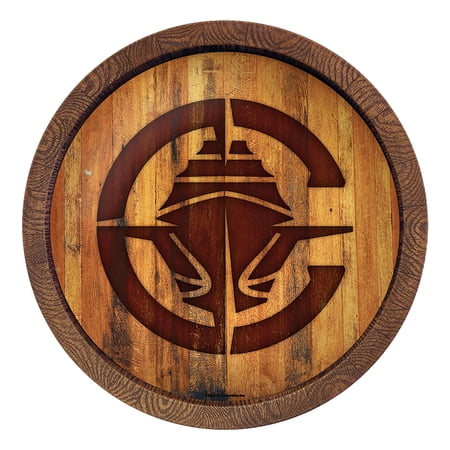 LA Clippers 20.25 Faux Barrel Top Sign