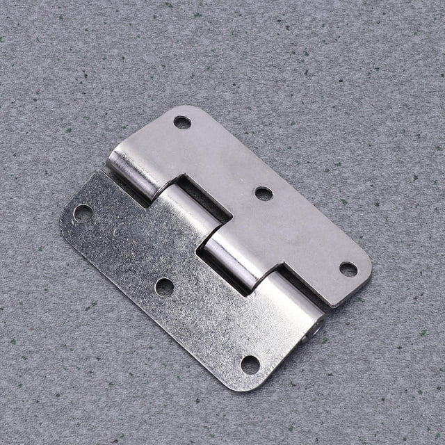 GOOHOCHY 1 Set Stainless Steel Hinge Heavy Duty Silver Rectangular for Door and Window Accessories