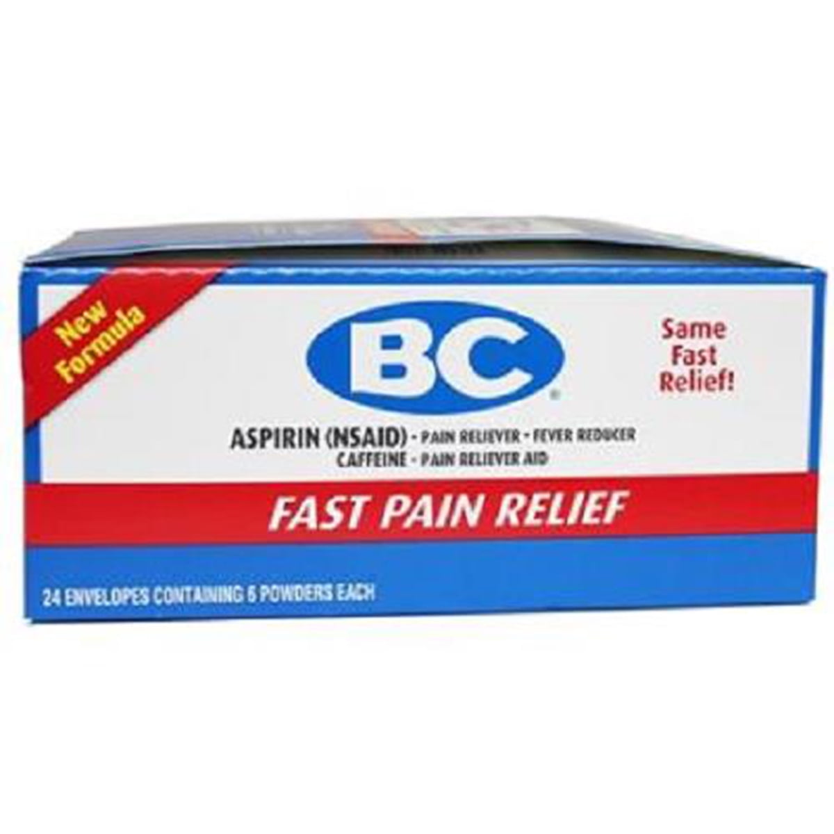 BC 6 POWDERS ASPIRIN PAIN RELIEVER ENVELOPES 6 pk Each ( 24 in a Pack