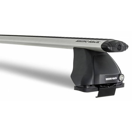 Rhino Rack 2017-2019 FORD F250 F350 F450 Pick Up Super Crew 4dr Vortex 2500 Silver 2 Bar Roof Rack JB0305