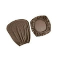 thumbnail image 3 of fastboy Split Office Chair Cover Waterproof Universal Washable Protective coffee, 3 of 9