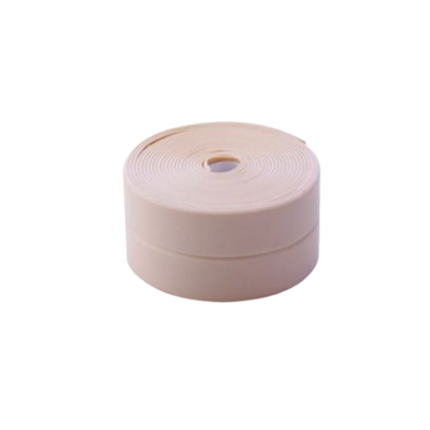 Wosthever Tira de sellado cinta auto PVC a prueba de aceite fregadero borde cintas puerta piso espacio pared pegatina baño ducha cocina Type3 NO3
