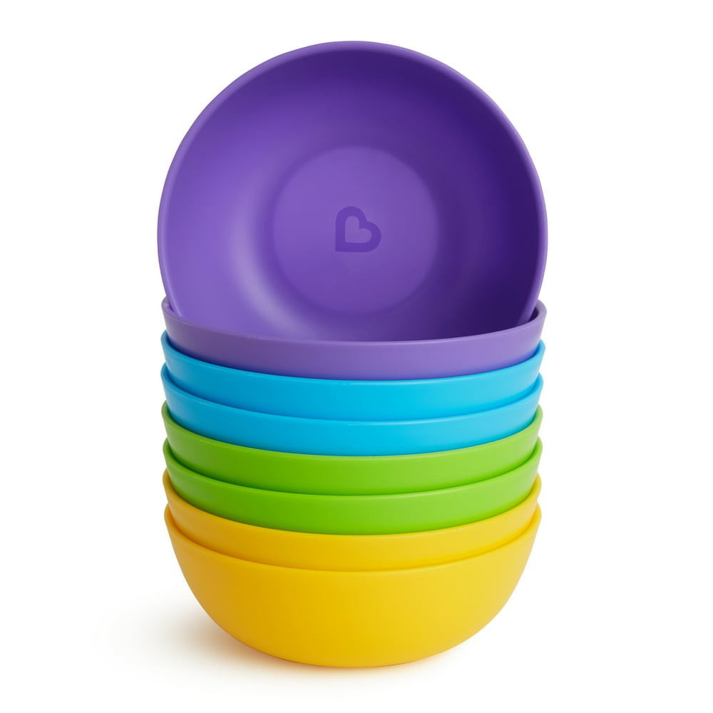 Munchkin Multi Toddler Bowl, Includes Deep Bowls with High Sides, BPA