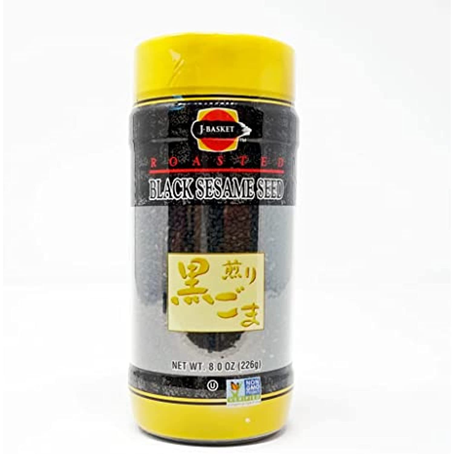 Jfc Roasted Black Sesame Seeds Iri Goma, 8 Oz