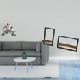thumbnail image 2 of Escultura de búho moderna, adorno de mesa con estantes de madera para pared, para sala de estar, oficina, armario, mesita de noche, cocina, comedor, d, 2 of 8