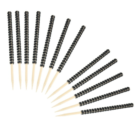 WHAMVOX Design Lollipop Sticks Wood 12Pcs for Party Supplies