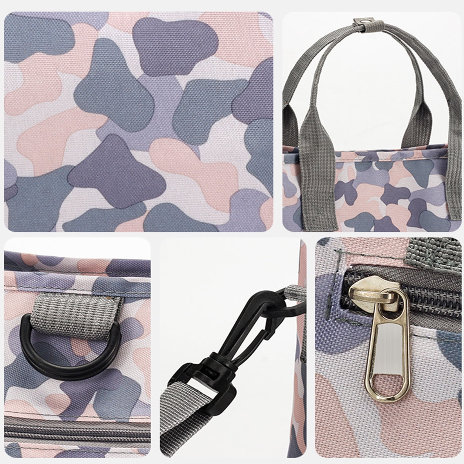 Diaper Bag Tote for Baby Stroller Organizer Bag Convertible Small Diaper Backpack Portable Mommy Bag Daypack for Outdoor