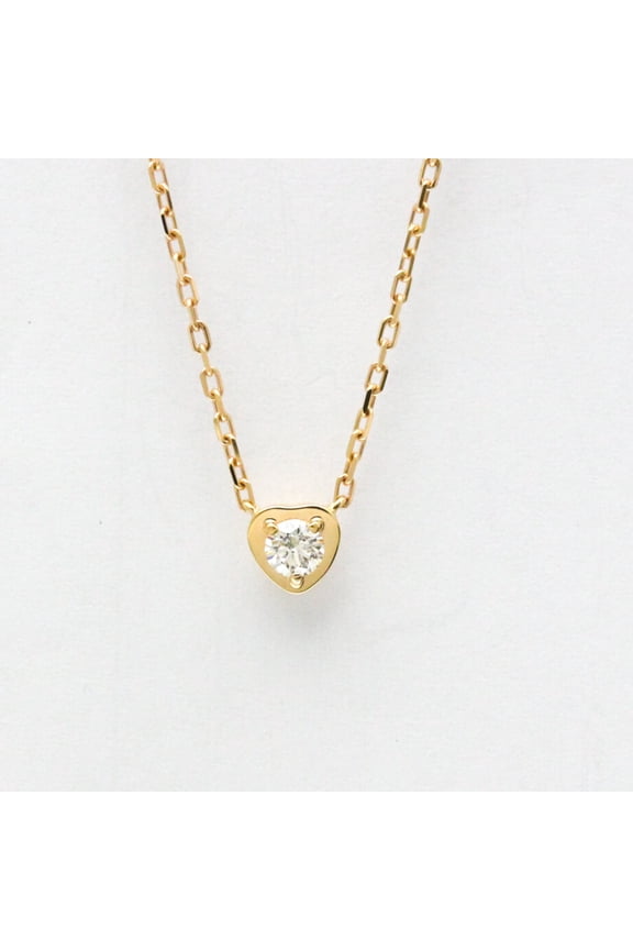 Pre-Owned Cartier D'Amour Heart Necklace B7059400 Pink Gold (18K) Diamond Men,Women... (Good)