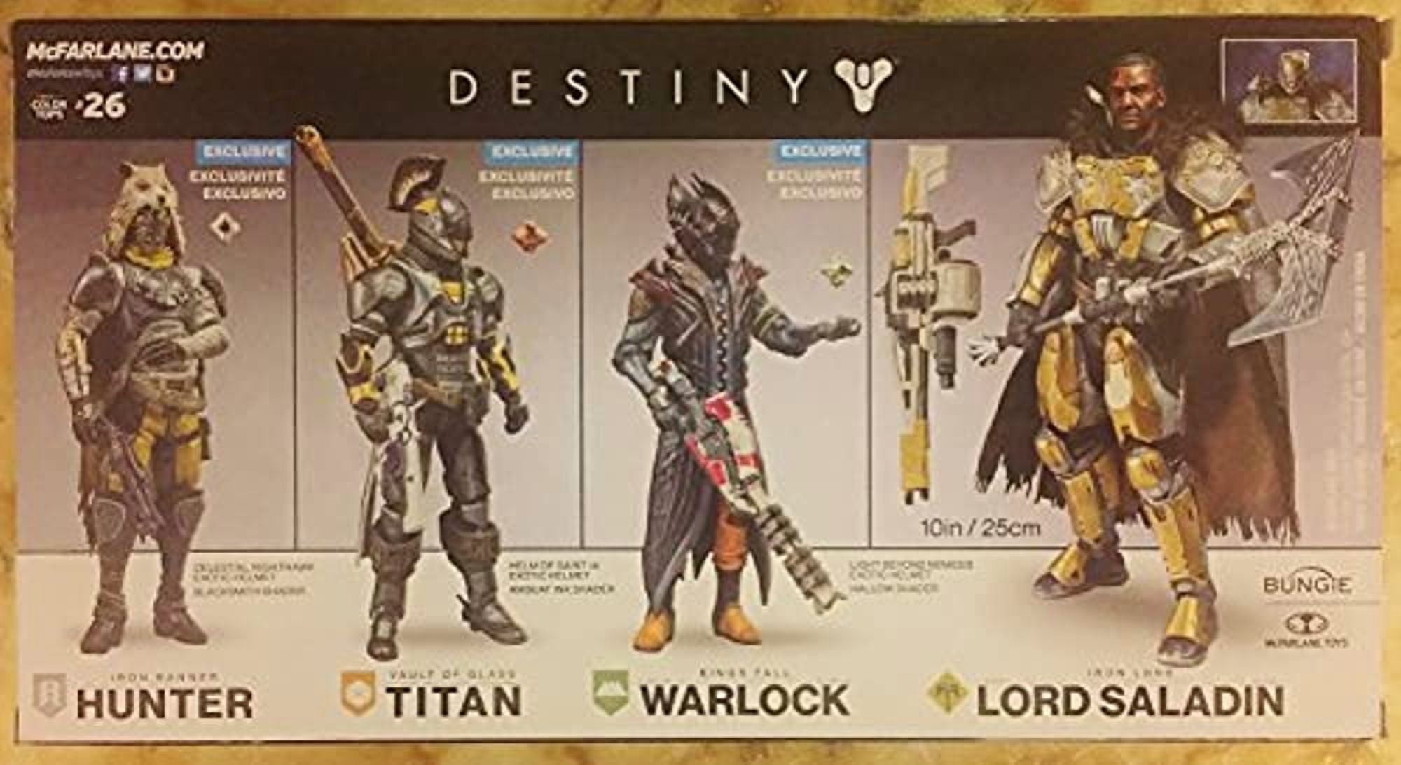 デスティニー　アイアンバナー ハンター 7インチ アクションフィギュア DESTINY IRON BANNER HUNTER MCFARLANE TOYS ACTION FIGURE