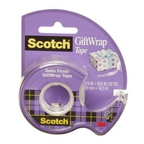 3M #15 Gift Wrap Tape #15, Satin Tape, 3/4 in x 18 yds.