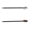 thumbnail image 4 of Unique Bargains 1 Pc Hair Chopstick Classic Gardenia Hair Hairpin Black Pink Blue, 4 of 5
