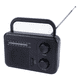 thumbnail image 3 of Radio Retro Portátil Vintage Recargable Bluetooth Malubero, Negro, 3 of 4