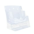 thumbnail image 2 of Almencla Acrylic Brochure Holder Brochure Display Stand for Documents Menu Restaurant A5 2 Tier, 2 of 8