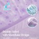 thumbnail image 3 of Cooling Blanket for Hot Sleepers – Thin Summer Cooling Blanket Throw Size, Q-Max >0.5 Lightweight Cooling Throw Blanket for Bed, Couch, or Sofa – Snowflake Cool Blankets, (Blue, 50" x 70"), 3 of 5