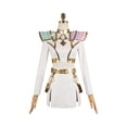 thumbnail image 1 of Moonsky Disfraz de cosplay de Rumi de Huntrix para mujer adulta, conjunto completo de KPop Demon Hunters, trajes para actuaciones en el escenario, artículos de Kpop Demon Hunters, Blanca-3xl, 1 of 4
