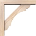thumbnail image 3 of Ekena Millwork 5 1/2"W x 30"D x 30"H Olympic Block Smooth Bracket w/ Offset Brace, Douglas Fir, 3 of 25