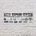 thumbnail image 5 of Auto Repair Center Foreign and Domestic Banner Sign 24 Inch x 72 Inch | 13 oz Vinyl with Metal Grommets | Heavy-Duty Single-Sided Outdoor Durable Printed High-Quality Weatherproof |, 5 of 6