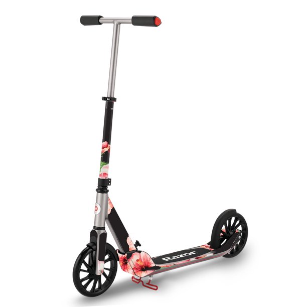 Skin Compatible With Razor A5 Prime Scooter Blue Petals MightySkins