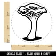 thumbnail image 2 of Chanterelle Mushroom Fungus Fungi Rubber Stamp for Scrapbooking Crafting Stamping - Small 3/4 Inch, 2 of 7