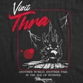 thumbnail image 2 of Mens Funny Visit Thra T-Shirt - Jim Henson's Dark Crystal Tee for Guys - Retro Movie Tshirt with Vintage Design Graphic Tees, 2 of 9