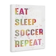 thumbnail image 2 of Stupell Industries Contemporary Pastel Soccer Motivation Canvas Art, 16 x 20, by Marcus Prime, 2 of 7