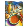 thumbnail image 2 of Seeley, Laura 25x32 White Modern Wood Framed Museum Art Print Titled - Tomato Bisque, 2 of 4