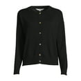 thumbnail image 5 of Time and Tru Women's Button Front Cardigan Sweater, 5 of 5