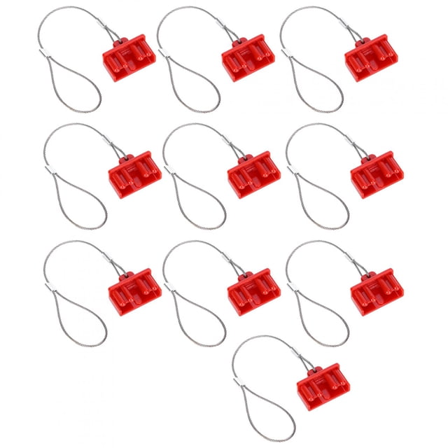 Tapa antipolvo, 10 piezas Tapa antipolvo para conector de carretilla elevadora Tapa antipolvo para conector de carretilla elevadora Ultra sensible