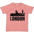 thumbnail image 3 of Inktastic London England City Skyline with Grunge Boys or Girls Toddler T-Shirt, 3 of 5