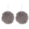 thumbnail image 1 of Toalla de mano Ficarrico, toallas decorativas de microfibra esponjosa para baño con lazo, 1 of 5