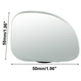 thumbnail image 6 of 2Pcs Car Blind Spot Mirror 360 Degree Rotating Rearview Mirror Wide Angle Mirror, 6 of 12