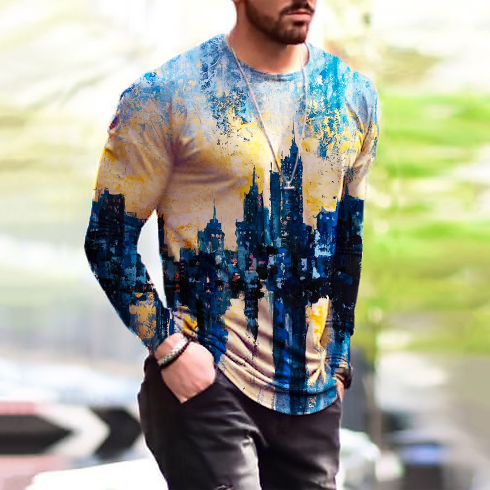 Men's casual and elegant t-shirts