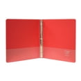 thumbnail image 3 of Carpeta de argollas Cardinal herraje "O" Economy Value 1" Clearvue, Rojo, 3 of 3
