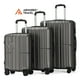 thumbnail image 1 of Set de Maletas de viaje Armored Travel Rígidas 3 piezas 28' + 24' + 20' carry-on Gris Oxford-OX, 1 of 9