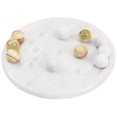 thumbnail image 1 of Juego Marble Tic Tac Toe Radicaln, blanco y verde, 25 cm, con bolas, 1 of 6