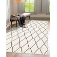 thumbnail image 1 of ECARPET Contemporary Area Rug for Living Room, Bedroom, Dinning Hall, Diamante Collection, 1 of 9