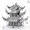 Yue Yang Tower, variant on 3D Metal Puzzle Yue Yang Tower, Classical Chinese Architecture Assembly Model Kit, DIY Laser Cut Craft for Collectors & Hobbyists