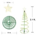 thumbnail image 3 of Cadena de luces LED solares para exteriores Wokex forma de estrella decoración jardín Navidad, 3 of 5