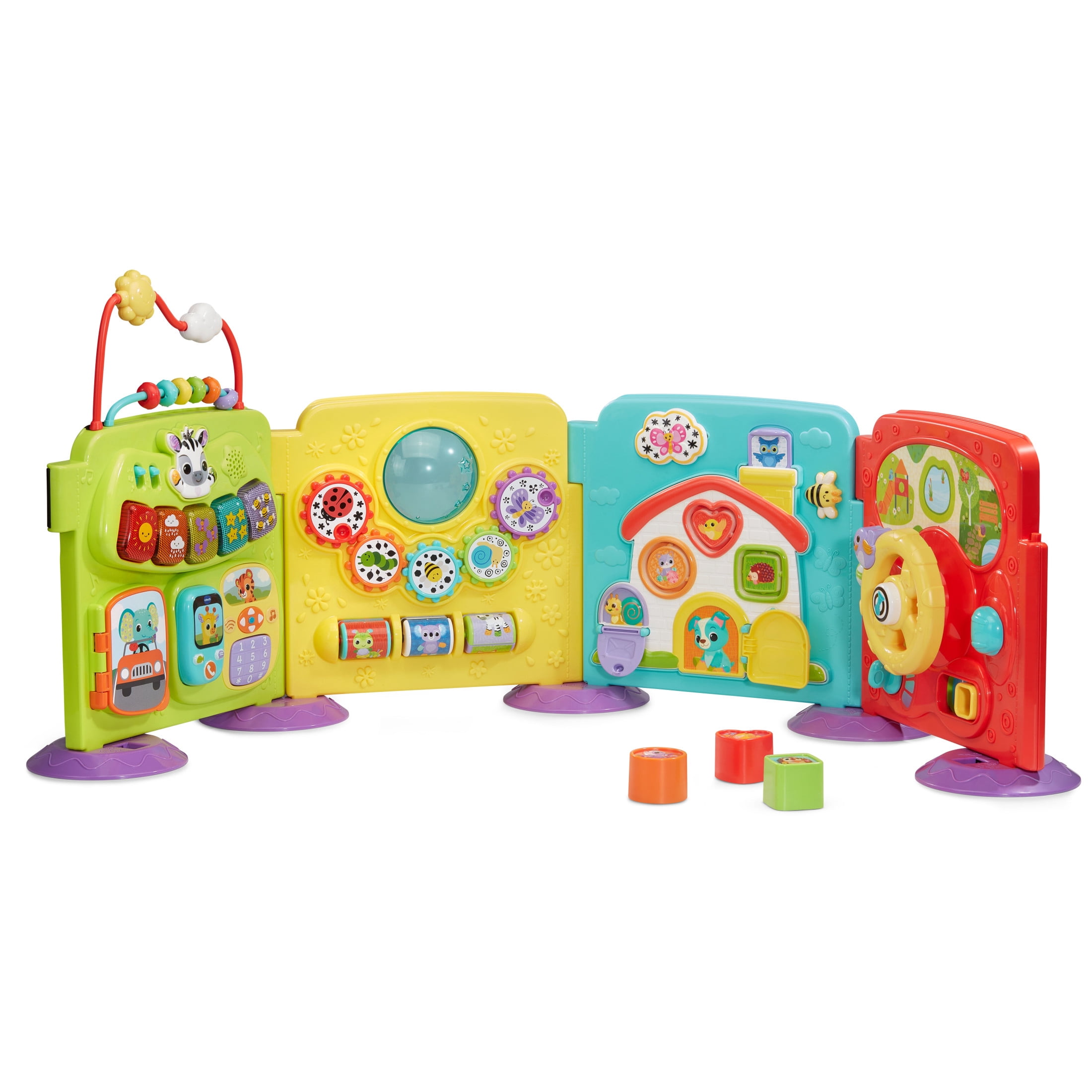 VTech Baby 4-in-1 Steps & Stages Activity Center with Accessories, Ages 3 to 24 months
