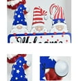 thumbnail image 3 of Chmadoxn Fourth of July Decorations 4Th of July Accessories American Independence Day Memorial Door Hanging Wooden Decoration Hanging Sign, 3 of 4