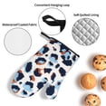 thumbnail image 5 of YFYANG Oven Mitts and Pot Holders Sets 4 Pieces, Non-Slip Heat Resistant Watercolor Abstract Pattern Kitchen Glove Pot Mat for Cooking and Baking, 5 of 8
