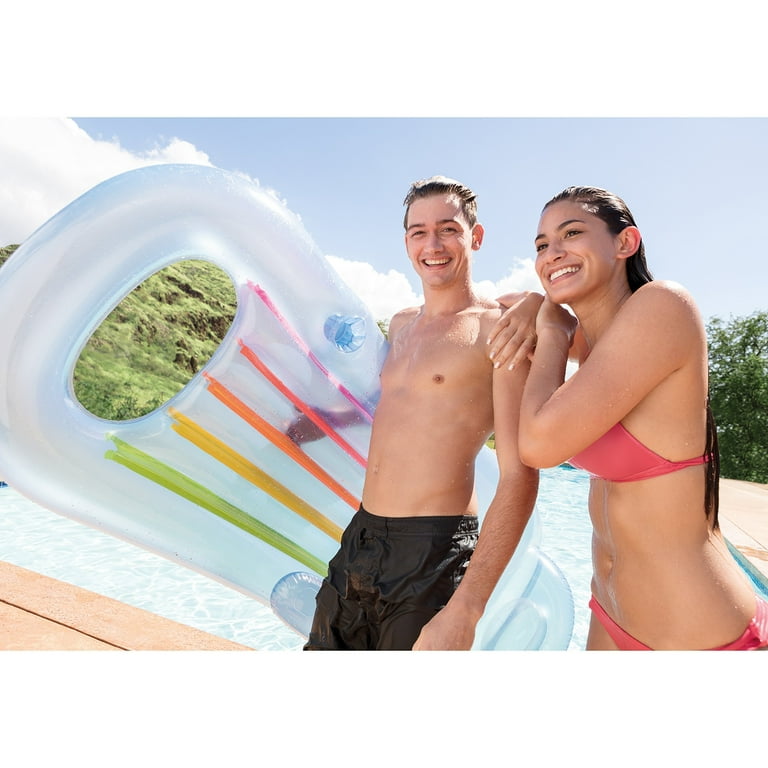 Intex Inflatable King Kool Pool Lounge, 63 x 33.5 