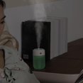 thumbnail image 4 of Humidificador USB, mini humidificador portátil de 250 ml, purificador de humidificador de aire para automóvil con luces LED de 7 que cambian blanco perfecl mini humidificador portátil, 4 of 8